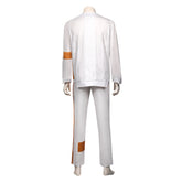 Andor White Prison Uniform Cosplay Costume Top Pants Outfits Halloween Carnival Suit